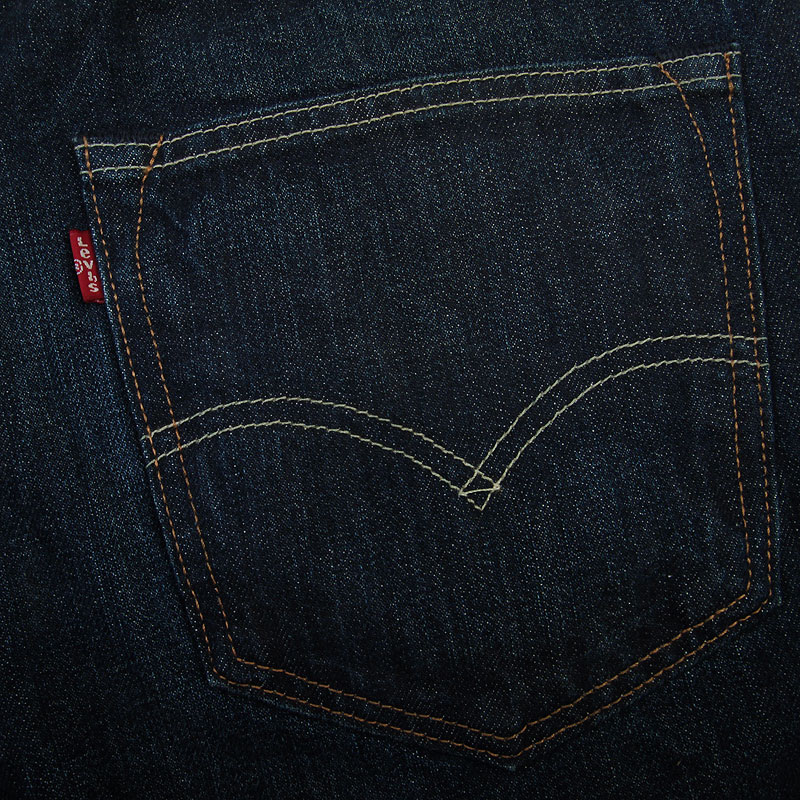 мужские синие джинсы Levi`s 501 CT 1817300300 - цена, описание, фото 3